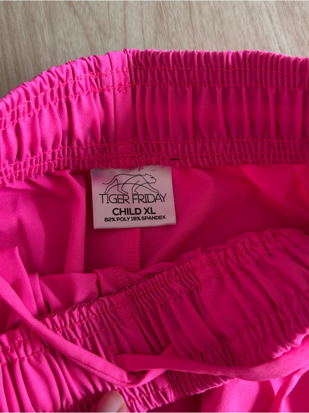 Tiger Friday disconnect wide leg joggers- hot punk size CXL - Picture 8 of 8